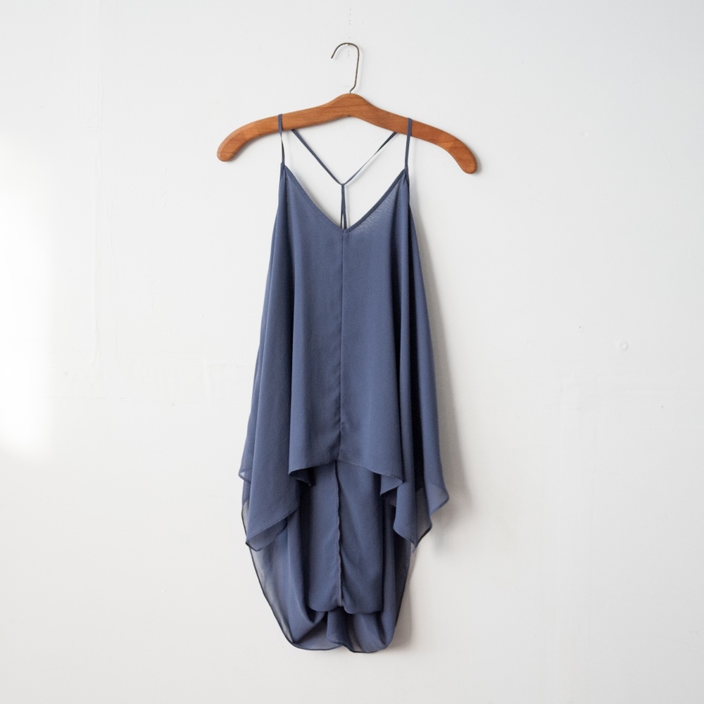 ASOS Racerback High Low Tank Top